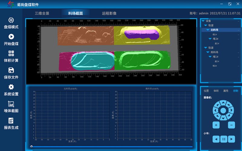 bevictor伟德官网轨道式激光盘煤仪